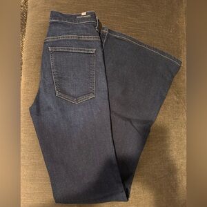 Citizens Of Humanity Deep Blue Flare Jeans